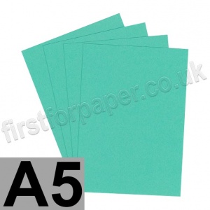 Rapid Colour Paper, 120gsm, A5, Ocean Green