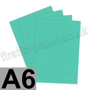 Rapid Colour Paper, 120gsm, A6, Ocean Green