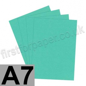 Rapid Colour Card, 225gsm, A7, Ocean Green