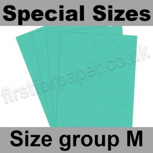 Rapid Colour Card, 160gsm, Special Sizes, (Size Group M), Ocean Green