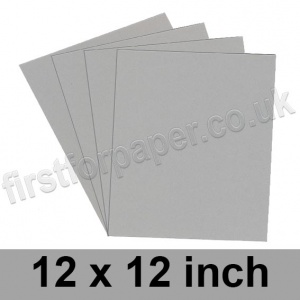 Rapid Colour Card, 225gsm, 305 x 305mm (12 x 12 inch), Owl Grey