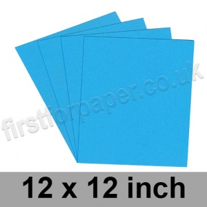 Rapid Colour Paper, 120gsm, 305 x 305mm (12 x 12 inch), Peacock Blue