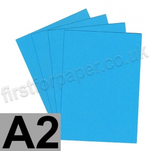 Rapid Colour Card, 160gsm,  A2, Peacock Blue