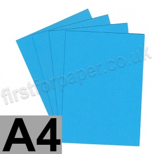Rapid Colour Card, 225gsm,  A4, Peacock Blue