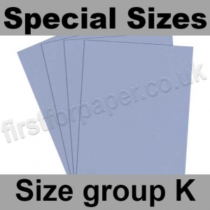 Rapid Colour Card, 160gsm, Special Sizes, (Size Group K), Pigeon Blue