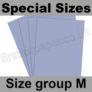 Rapid Colour Card, 160gsm, Special Sizes, (Size Group M), Pigeon Blue