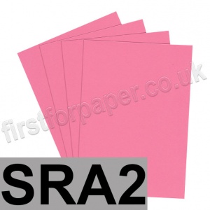 Rapid Colour Paper, 120gsm, SRA2, Rose Pink