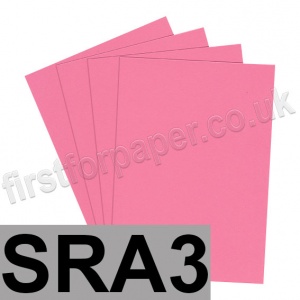 Rapid Colour Card, 225gsm, SRA3, Rose Pink