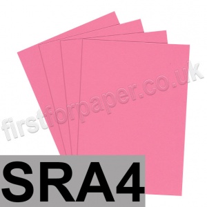 Rapid Colour Paper, 120gsm, SRA4, Rose Pink