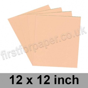 Rapid Colour Card, 160gsm, 305 x 305mm (12 x 12 inch), Salmon