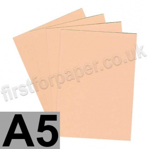 Rapid Colour Paper, 120gsm, A5, Salmon