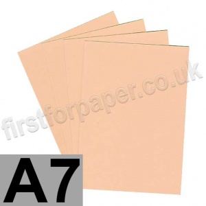 Rapid Colour Paper, 120gsm, A7, Salmon
