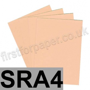 Rapid Colour Paper, 120gsm, SRA4, Salmon
