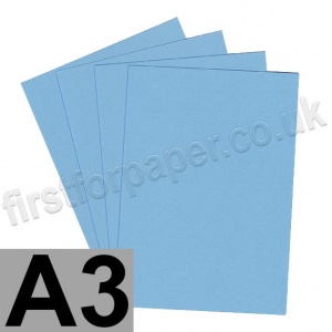 Rapid Colour Card, 225gsm, A3, Sky Blue