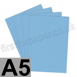 Rapid Colour Card, 160gsm, A5, Sky Blue