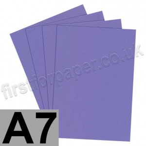 Rapid Colour Card, 160gsm, A7, Violet