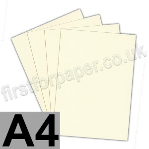 Rapid Colour Card, 225gsm,  A4, Wheatear Yellow