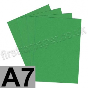 Rapid Colour Card, 160gsm, A7, Woodpecker Green