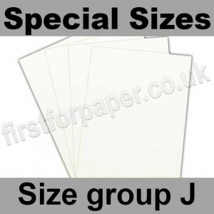 Ruskington, 300gsm, Special Sizes, (Size Group J), Milk White