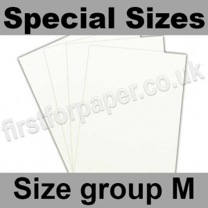 Ruskington, 100gsm, Special Sizes, (Size Group M), Milk White