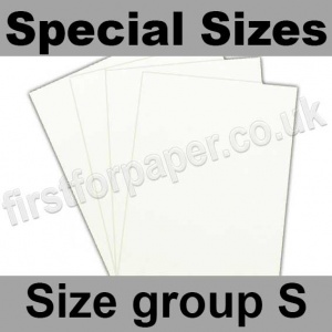 Ruskington, 100gsm, Special Sizes, (Size Group S), Milk White