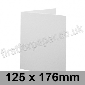 Brampton Felt Marked, Pre-Creased, Single Fold Cards, 280gsm, 125 x 176mm, Extra White
