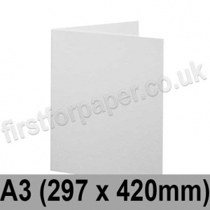 Brampton Felt Marked, Pre-Creased, Single Fold Cards, 280gsm, 297 x 420mm (A3), Extra White