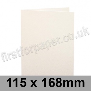 Cumulus, Pre-Creased, Single Fold Cards, 250gsm, 115 x 168mm, Natural