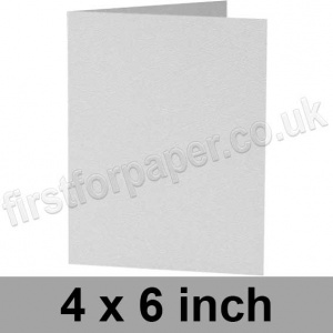 Enstone, Hide Embossed, Pre-creased, Single Fold Cards, 280gsm, 102 x 152mm (4 x 6 inch), Bright White