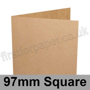 Kreative Kraft, Pre-creased, Single Fold Cards, 225gsm, 97mm Square