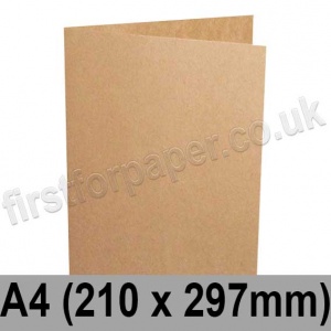 Kreative Kraft, Pre-creased, Single Fold Cards, 225gsm, 210 x 297mm (A4)