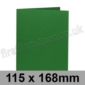 Rapid Colour Card, Pre-creased, Single Fold Cards, 240gsm, 115 x 168mm, Fir Green