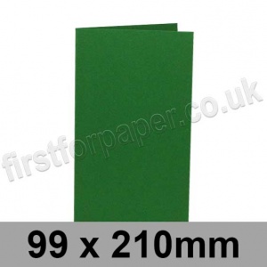 Rapid Colour Card, Pre-creased, Single Fold Cards, 225gsm, 99 x 210mm, Fir Green