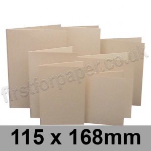 Rapid Colour Card, Pre-creased, Single Fold Cards, 225gsm, 115 x 168mm, Lapwing Brown