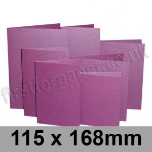 Stardream, Pre-creased, Single Fold Cards, 285gsm, 115 x 168mm, Punch