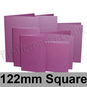 Stardream, Pre-creased, Single Fold Cards, 285gsm, 122mm Square, Punch