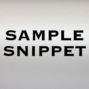 Sample Snippet, Stargazer, 230gsm, Arctic White