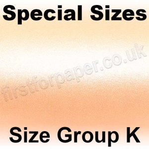 Stargazer Pearlescent, 300gsm, Special Sizes, (Size Group K), Peach