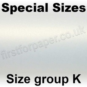 Stargazer Pearlescent, 290gsm, Special Sizes (Size Group K), Snow Shimmer