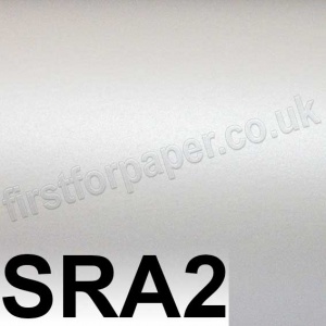 Stargazer Pearlescent, 125gsm, SRA2, Arctic White