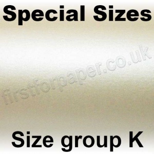 Stargazer Pearlescent, 300gsm, Special Sizes, (Size Group K), Oyster
