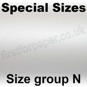 Stargazer Pearlescent, 300gsm, Special Sizes, (Size Group N), Arctic White