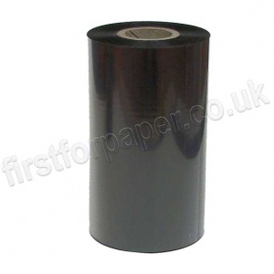 Premium Wax Resin Thermal Transfer Ribbon, 110mm x 300m - Black
