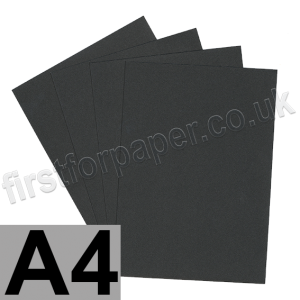U-Stick, Black, Self Adhesive Paper, A4, (Split Back)