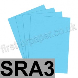 U-Stick, Cornflower Blue, Self Adhesive Paper, SRA3