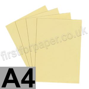 U-Stick, Cream, Self Adhesive Paper, A4, (Split Back)