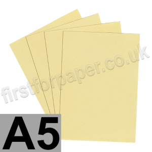 U-Stick, Cream, Self Adhesive Paper, A5, (Split Back)
