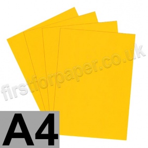 U-Stick, Fluorescent Orange, Self Adhesive Paper, A4