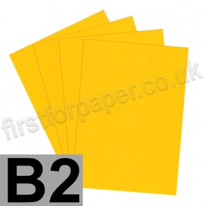 U-Stick, Fluorescent Orange, Self Adhesive Paper, B2