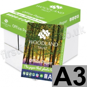 Woodland Trust Office Paper, 75gsm, A3 - 2,500 Sheets